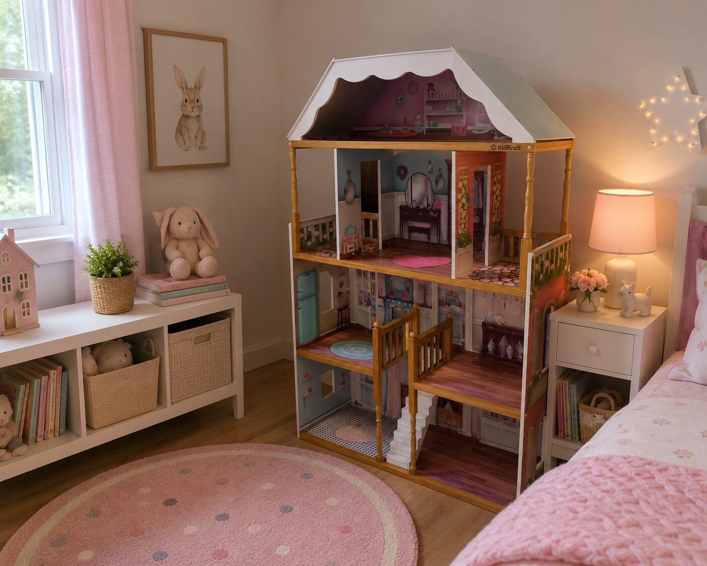 AI Visualisation KidKraft Wooden Dollhouse