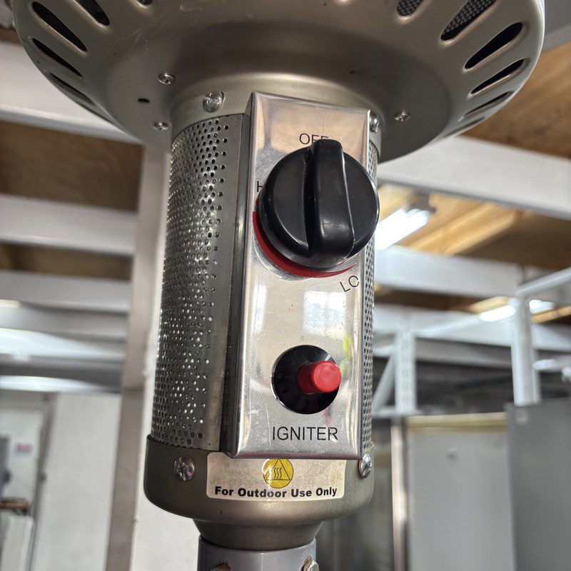 ALVA Outdoor Gas Patio Heater Grey - Image 3
