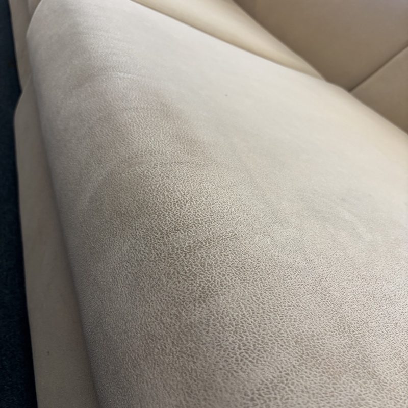 Beige L-Shape Lounge Suite with Scatter Cushions - Image 2