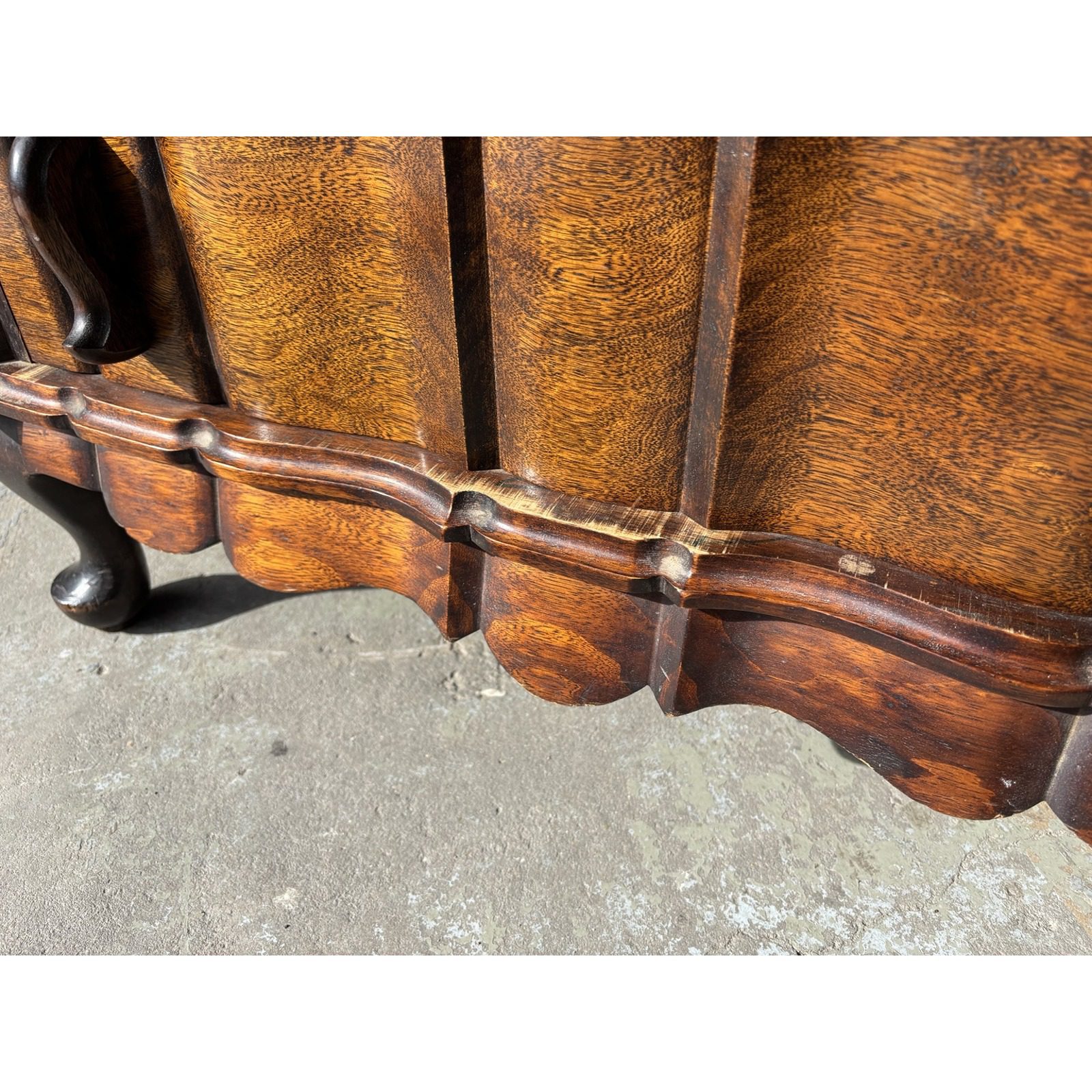 Antique-Style Barley Twist 4 Drawer Chest - Image 7