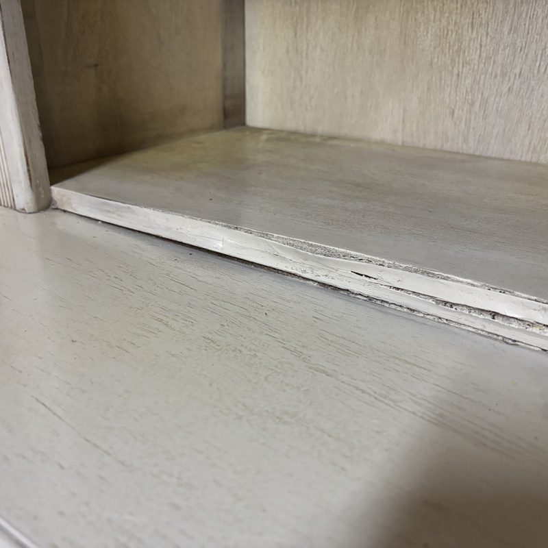 Large Cream Entertainment & Display Wall Unit - Image 2