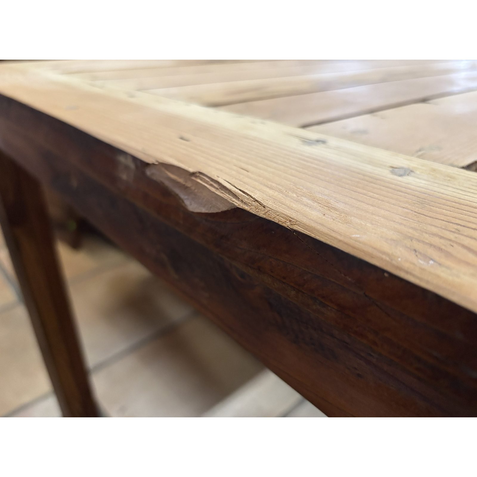 Oregon Rectangular Solid Wood Dining Table - Image 4