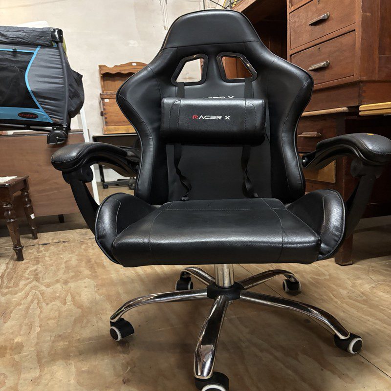 Racer X Black Gaming Office Chair - Image 3